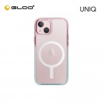 UNIQ Hybrid iPhone 15 6.1" Magclick Charging Combat Duo - Pastel (Sky Blue/Powder Pink) 8886463685198