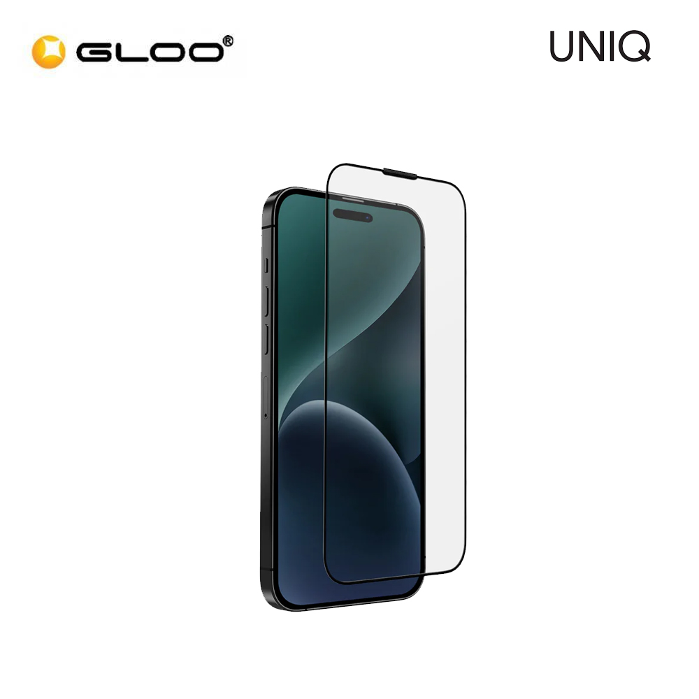 UNIQ iPhone 15 6.1" Optix Vivid Glass Screen Protector - Clear 8886463685884