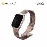 Uniq Dante Pro Self-Adjustable Mesh Steel Band for Apple Watch 42/41/40mm - Metallic Rose 8886463692226
