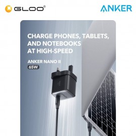 Anker Nano II USB-C 65W Adapter Charger - Black