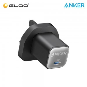 Anker 511 USB-C GaN 30W Adapter Charger A2147 - Black 
