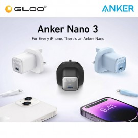 Anker 511 USB-C GaN 30W Adapter Charger A2147 - Black 