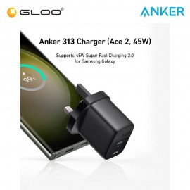 Anker 313 USB-C 45W Adapter Charger A2643 - White 