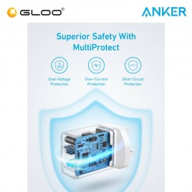 Anker A2348 20W Wall Charger (2 Ports) - Black