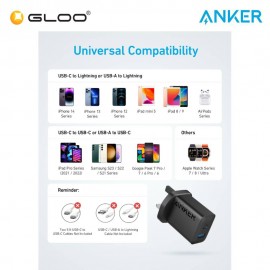 Anker A2348 20W Wall Charger (2 Ports) - Black