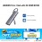 UGREEN USB-C To 3*USB 3.0 A+HDMI+VGA+RJ45 Gigabit+SD/TF+AUX3.5mm+PD Converter Adapter- 80133