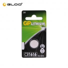 GP Lithium Coin Battery CR1616 (Card 1)  GPPBL1616000   4891199003691