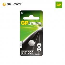 GP Lithium Coin Battery CR1220 (Card 1)  GPPBL1220000 4891199004346