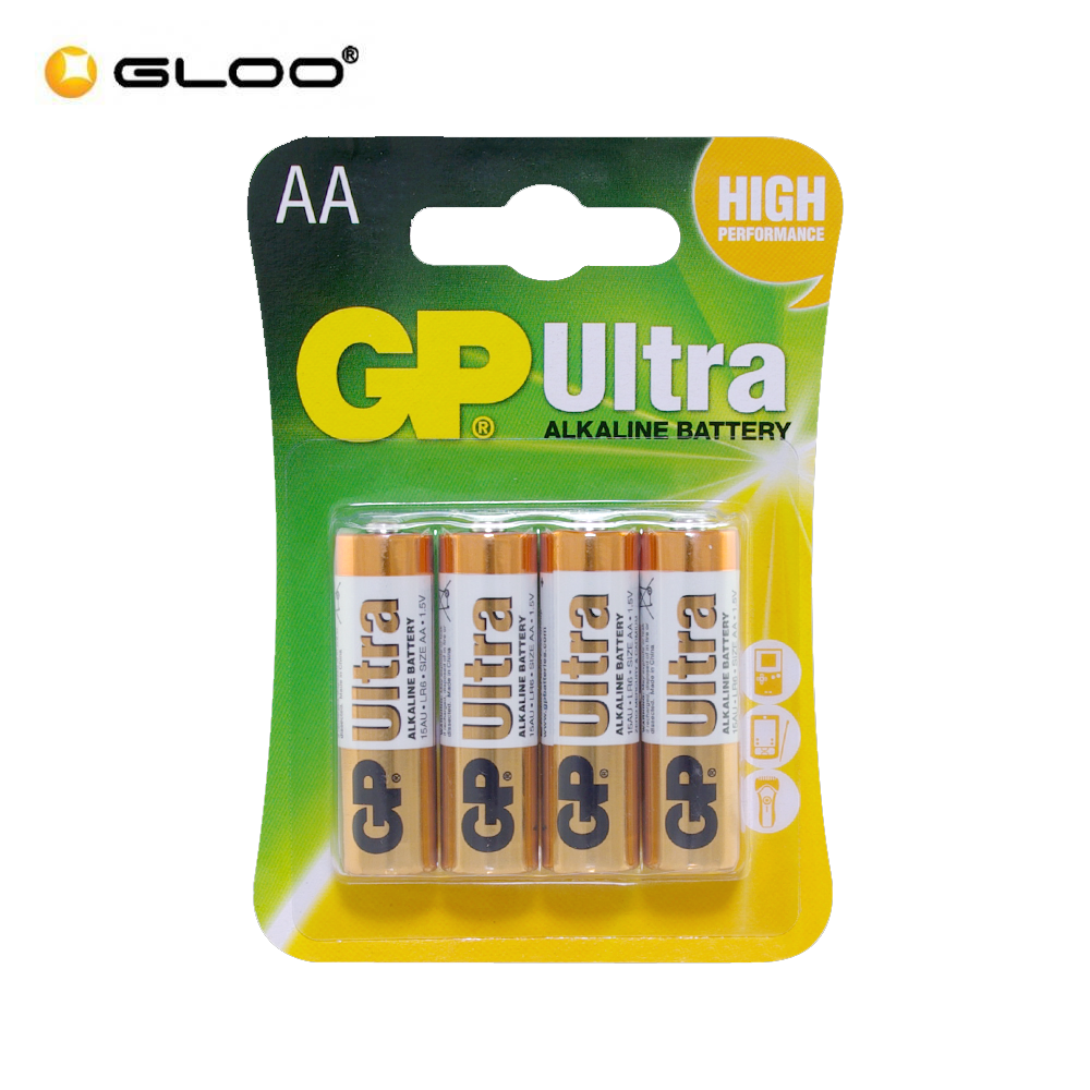 GP Alkaline Ultra AA 4s (Standard)  GPPCA15AU013  4891199027598