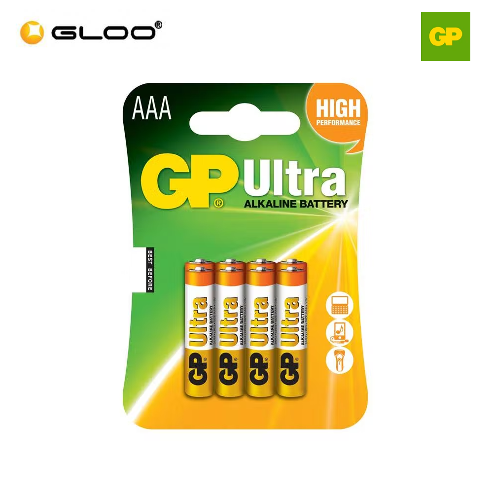 GP Ultra Alkaline AAA 8's Card (Standard)  GPPCA24AU013  4891199035029