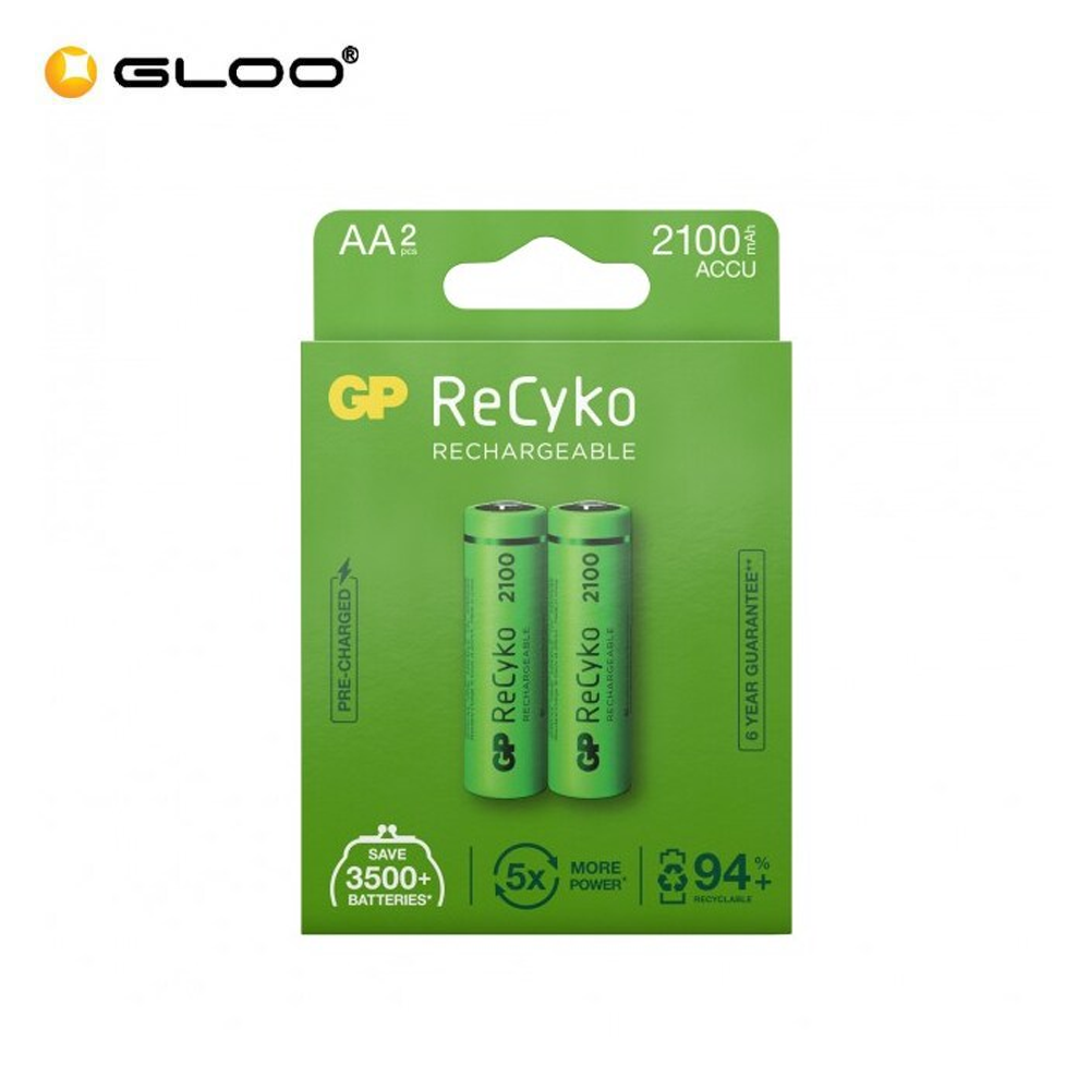 GP ReCyko battery 2100mAh 2s AA  GPRHC212E002  4891199187124