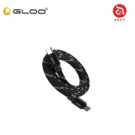 ADAM elements CASA MF100 USB-C to USB-C 60W Magnetic Flat Charging Cable 100cm-Black/Flat ACBADMF100BK 840741116321