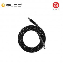 ADAM elements CASA MF100 USB-C to USB-C 60W Magnetic Flat Charging Cable 100cm-Black/Flat ACBADMF100BK 840741116321