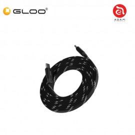 ADAM elements CASA MF200 USB-C to USB-C 60W Magnetic Flat Charging Cable 200cm-Black/Flat ACBADMF200BK 840741116352
