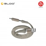 ADAM elements PeAk MF401 4-in-1 60W Magnetic Flat Charging Cable (Titanium) ACBADMF401TM 840741117960