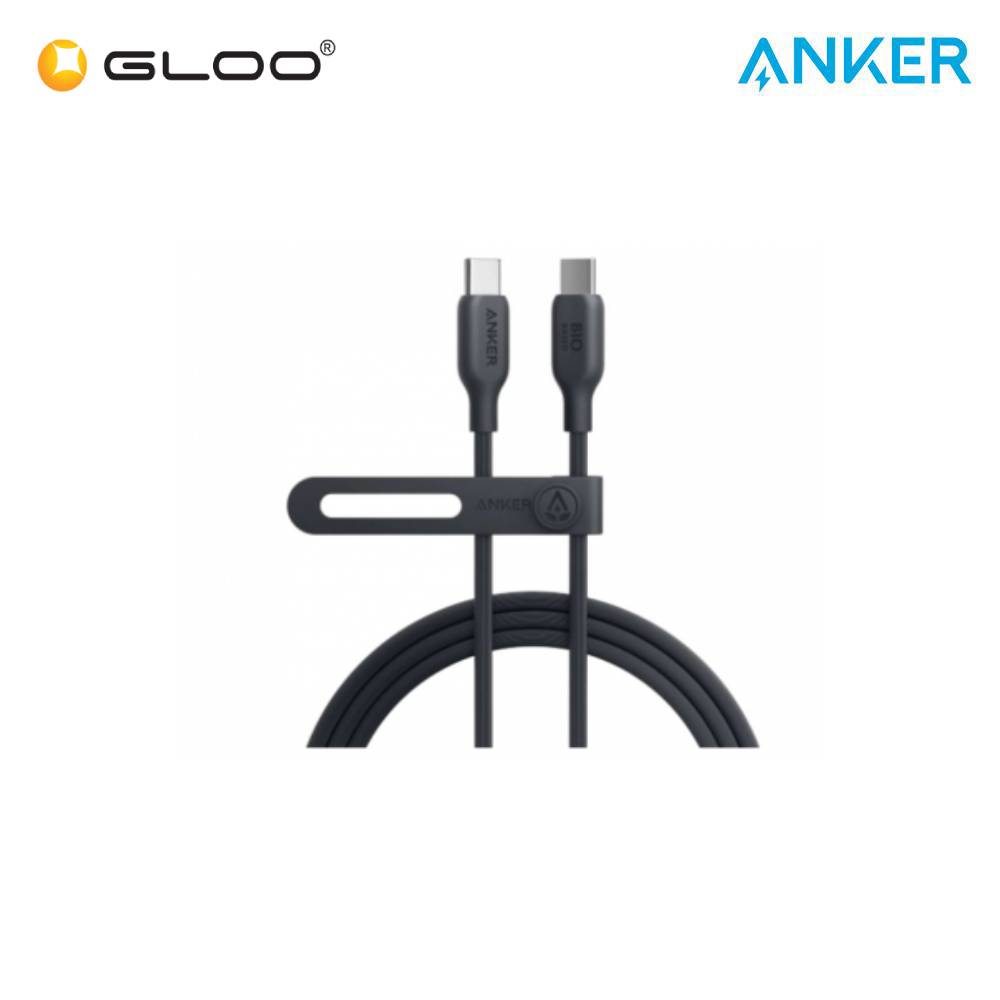 Anker 544 USB-C to USB-C Cable (Bio-Based 6ft) - Black