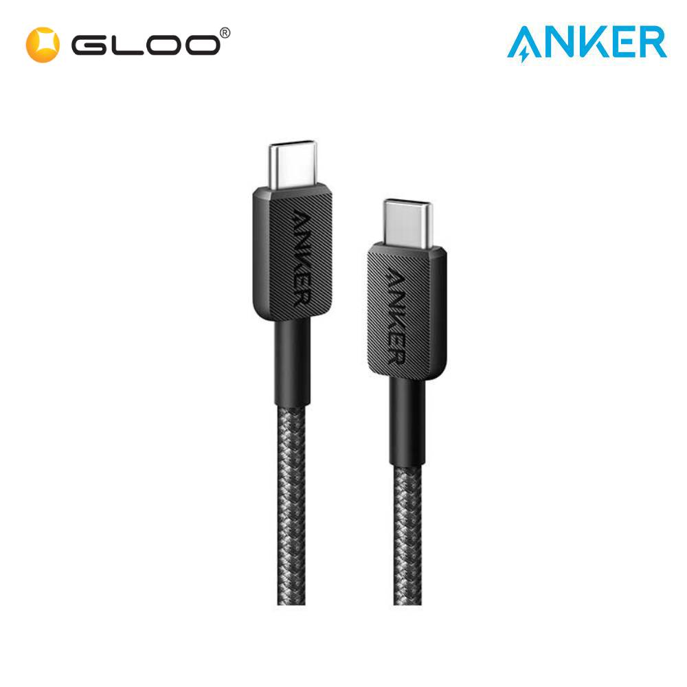 Anker 322 USB-C to USB-C Cable 0.9M - Black 