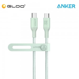 Anker 544 USB-C to USB-C Cable (Bio-Nylon 3ft) A80F5 - Green