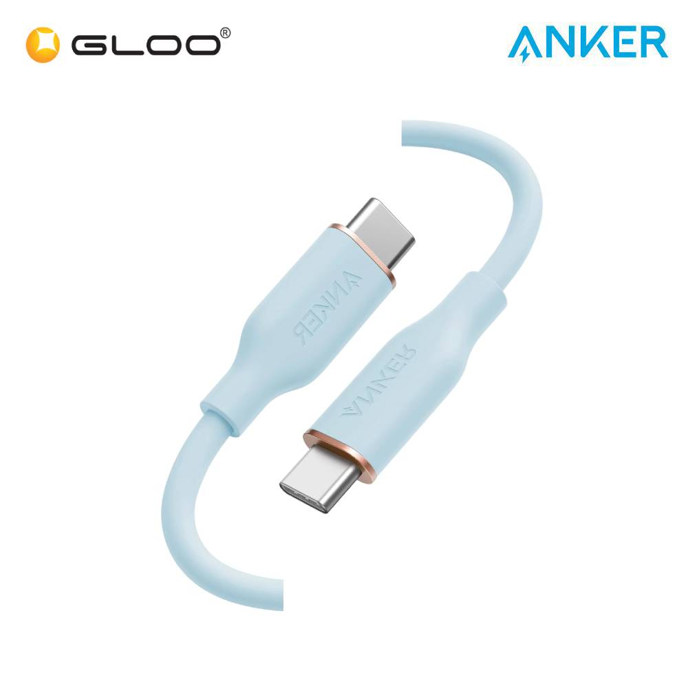 Anker USB-C to USB-C Cable PL III Flow CTC 3ft - Blue 