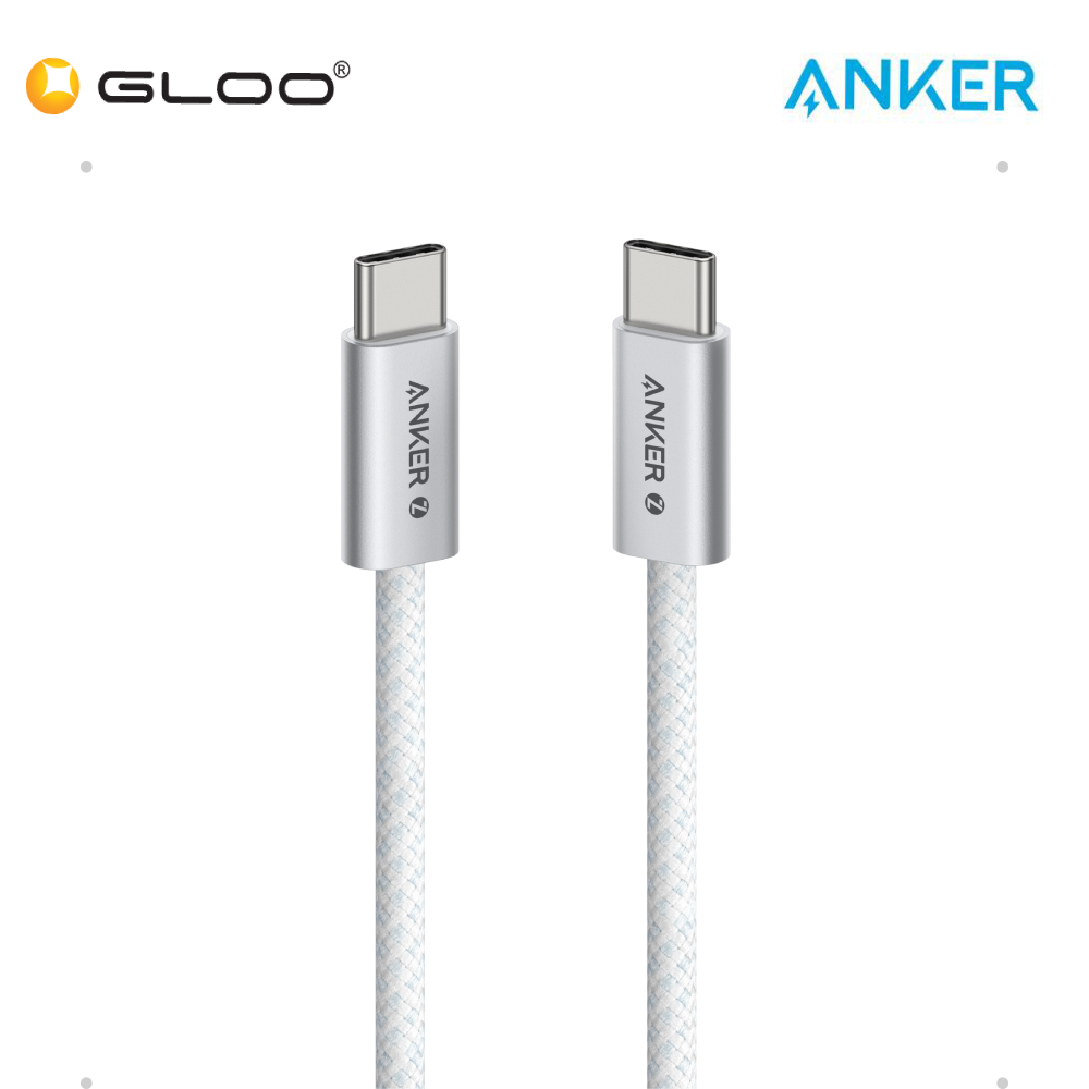 Anker Zolo USB-C to USB-C Cable (1m, 240W) - White A8060