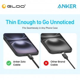 Anker Zolo USB-C to USB-C Cable (1m, 240W) - White A8060