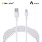 AUKEY Nylon Braided 1.8M USB-A to USB-C Cable - White 689323785896