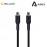Aukey 1.8M 240W Silicon USB C to USB C cable Black 689323787272