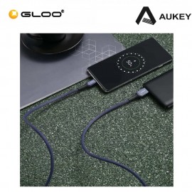 AUKEY Kevlar USB to Type-C - 1.2M CB-AKC1-BK 608119197897