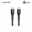 AUKEY Kevlar USB-C to USB-C 60W PD Quick Charge Cable - 2M CB-AKC4-BK
