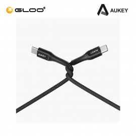 AUKEY Kevlar USB-C to USB-C 60W PD Quick Charge Cable - 2M CB-AKC4-BK