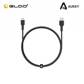 AUKEY MFi Braided Nylon USB C to Lightning Fast Charging Cable - 0.9M CB-CL3 608119200214