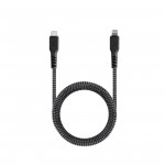 Energea FibraTough USB-C to Lightning cable (MFI) 1.5m - Black 6957879422102
