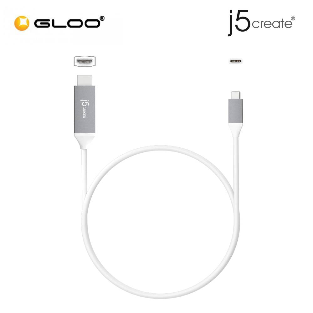 J5 JCC153G USB-C to HDMI Cable