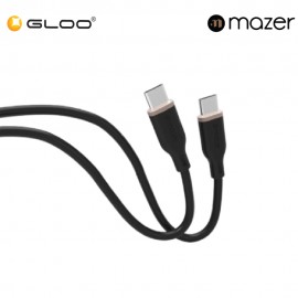 Mazer Infinite.Link 3 Flex USB C to USB-C 240W - Black 8881304544467