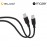 Mazer Infinite.Link 3 Flex USB C to USB-C 240W - Black 8881304544467
