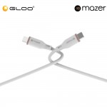 Mazer Infinite.Link 3 Flex USB C to USB-C 240W - White 8881304544474