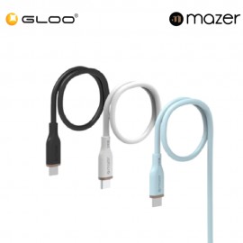 Mazer Infinite.Link 3 Flex USB C to USB-C 240W - White 8881304544474