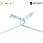 Mazer Infinite.Link 3 Flex USB C to USB-C 240W - Blue 8881304544481
