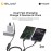 Mazer InfiniteLINK Scorpion-C140 140W 2-in-1 USB-C Charging Cable - Black 8881304545907