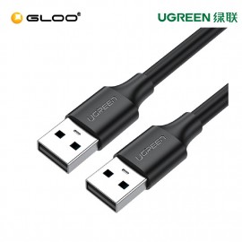 UGREEN USB 2.0 A Male to A Male Cable 0.25m (Black)-10307