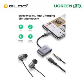 UGREEN USB-C to 3.5mm Audio Adapter with PD - 60164