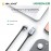 UGREEN USB2.0 to Angle USB-C Cable-70313