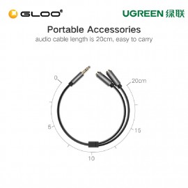 UGREEN 3.5mm AUX Stereo audio Splitter Cable-10532