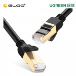 UGREEN cat 7 STP lan cable Black color 1M - 11268