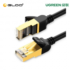 UGREEN cat 7 STP lan cable Black color 1M - 11268