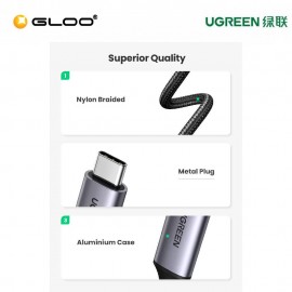 UGREEN USB-C to HDMI Male to Male Cable Aluminum Shell 1.5m (Gray Black) - 50570