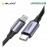 UGREEN USB-C To Lightning Cable Aluminium Shell Braided 1M (Black)-60759