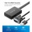 UGREEN VGA+USB Audio To HDMI Converter Black-40213