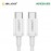 Ugreen USB 2.0 Type C Male To Type C Male Cable Nickel Plating ABS Shell 1.5M (White) 60519