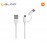 Xiaomi Mi 2-in-1 USB Cable Micro USB to Type C - 100cm